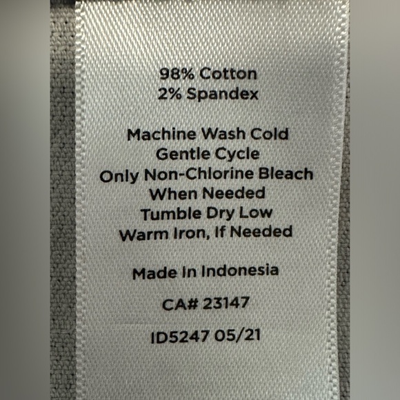 💛🌼 Talbots Women's Navy Blue Floral Print Corduroy A-Line Skirt - Size 14 💛🌼 - Picture 6 of 11